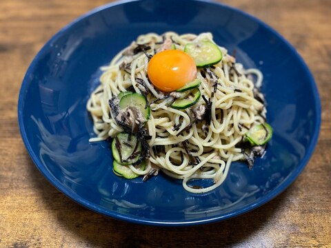 暑い日にぴったり！ツナとひじきの冷製パスタ！